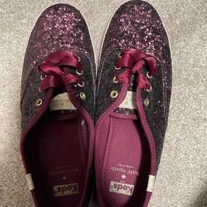 Garnet Kate Spade Keds